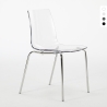 Silla para bar y cocina con soporte de acero apilable Lollipop Grand Soleil Promoción