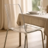 Silla para bar y cocina con soporte de acero apilable Lollipop Grand Soleil Catálogo