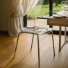 Silla para bar y cocina con soporte de acero apilable Lollipop Grand Soleil Rebajas