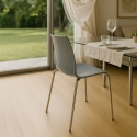 Lollipop Grand Soleil conjunto de 12 sillas con patas de acero Rebajas