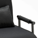 Sillón Sofá cama plegable individual de tela Deborah 