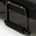 Sillón Sofá cama plegable individual de tela Deborah 