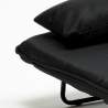 Sillón Sofá cama plegable individual de tela Deborah 