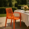 Silla de comedor polipropileno para cocina y bar Grand Soleil Gruvyer Arm Rebajas