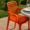 Silla de comedor polipropileno para cocina y bar Grand Soleil Gruvyer Arm Catálogo