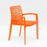 Silla de comedor polipropileno para cocina y bar Grand Soleil Gruvyer Arm Características