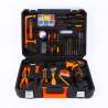 Maletín de herramientas y utensilios de trabajo con destornillador 345 piezas Smart-Extra Venta