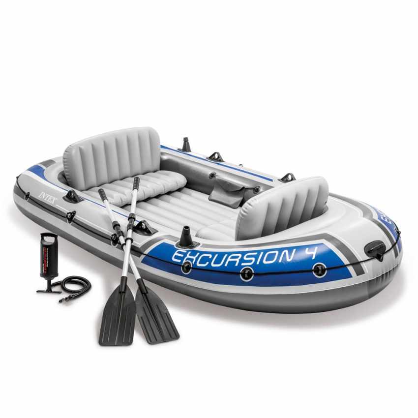Barca hinchable Intex 68324 Excursion 4 Promoción