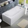 Bañera de esquina, color blanco, diseño moderno Fiberglass Design Ozone Venta