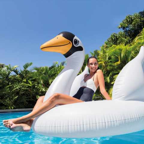 Intex 56287 cisne gigante flotante piscina fiestas