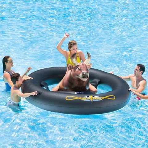 Toro Hinchable Intex 56280 Inflatabull para piscina Promoción