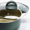 Juego de ollas y sartenes antiadherentes con tapa 7 piezas Bio Cook Oil Oferta