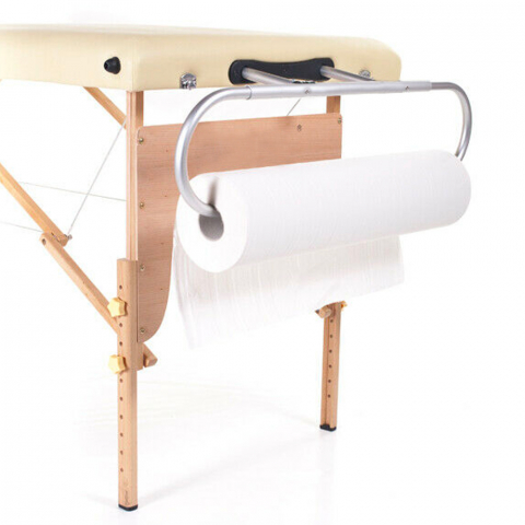 Soporte portarrollos de aluminio para camillas de masaje Loader Promoción