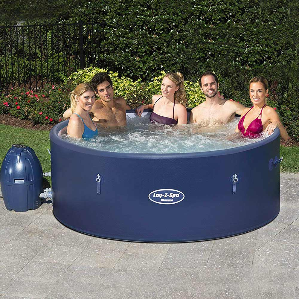 Bestway 54113 Lay Z Monaco AirJet Inflable SPA Hidromasaje