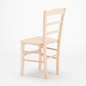 Silla Comedor Madera Haya Rústica para bar y tabernas Paesana Wood 
