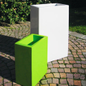 Macetero rectangular de diseño moderno Base Pot 70 Slide 