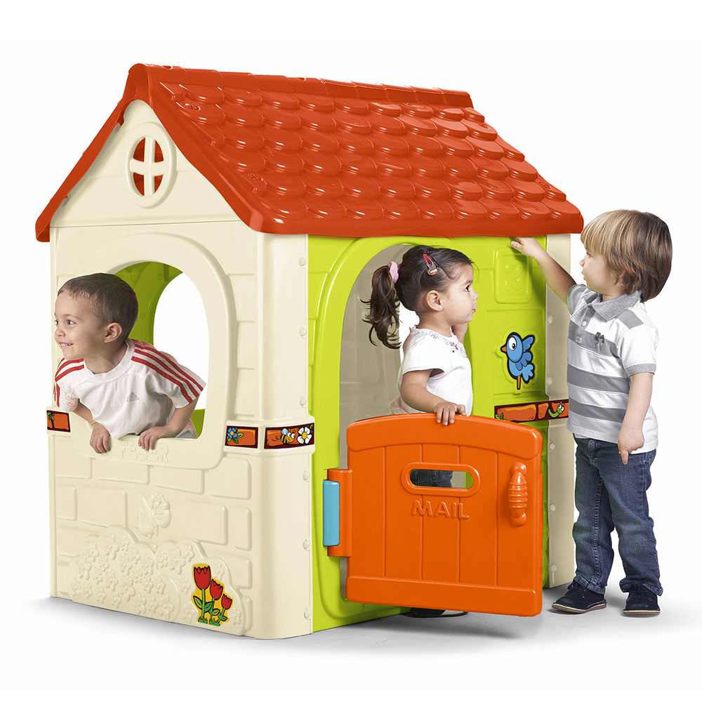 casa de plastico para niños feber