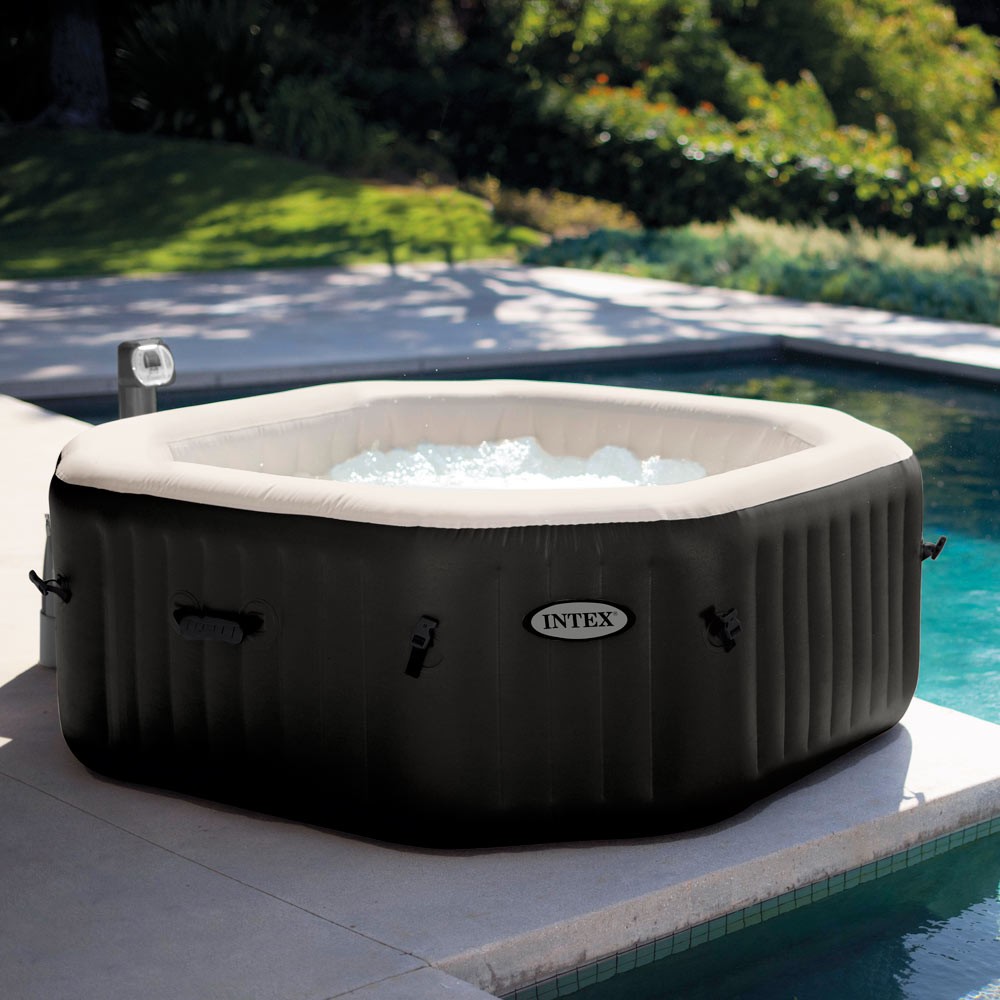 Intex 28454 Jet Bubble spa hinchable tina octagonal hidromasaje 201x71