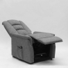Sillón relax Eléctrico reclinable para Ancianos 2 Motores de tela Emma Plus Descueto