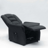 Sillón relax Eléctrico reclinable para Ancianos 2 Motores de tela Emma Plus 
