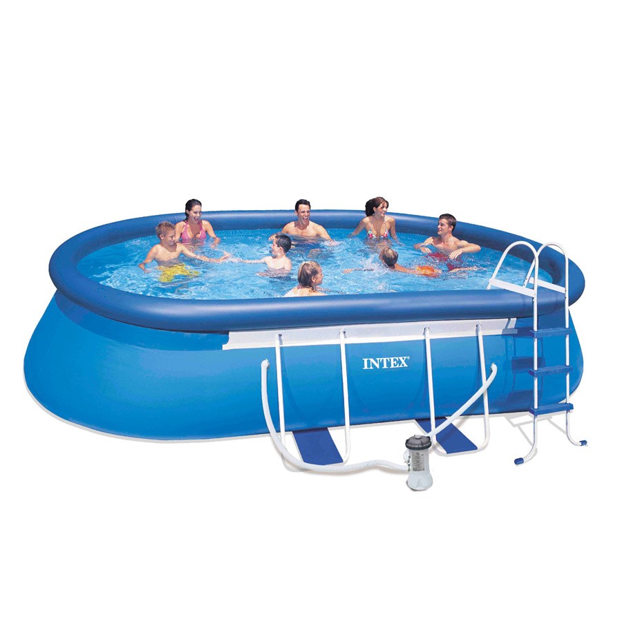 Piscina Elevada desmontable Intex 26192 ex 28192 Oval Frame oval 549x305x107