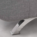 Sofá cama de microfibra de 2 plazas de diseño moderno Centenario 