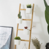 Stairway escalera de madera de diseño moderno minimalista de 4 escalones Rebajas