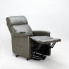 Sillón Relax Reclinable Eléctrico de Cuero Armaila Fix 