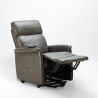 Sillón Relax Reclinable Eléctrico de Cuero Armaila Fix 