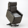 Sillón Relax Reclinable Eléctrico de Cuero Armaila Fix 