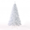 Árbol de Navidad Artificial Tradicional Blanco con soporte 210 cm Aspen Oferta