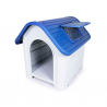 Caseta para perros en plástico pequeño tamaño mediano interior exterior Ollie Oferta