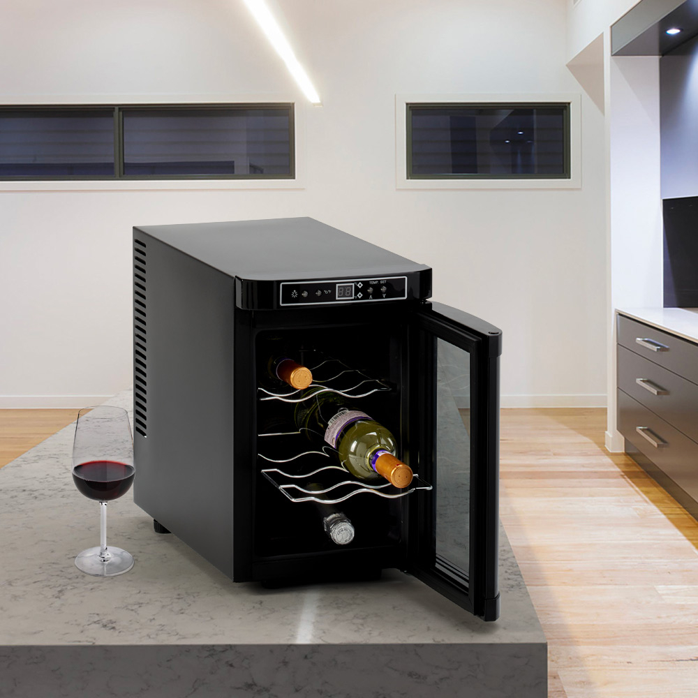Cava Refrigerador De Vino Profesional Para 6 Botellas Bacchus VI