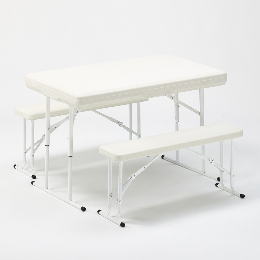 Set de Jardín Picnic bancos y mesa plegables 113x68x74