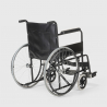 Silla de ruedas ortopédica plegable de cuero de imitación discapacitados y ancianos Violet Compra