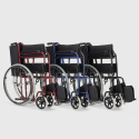 Silla de ruedas ortopédica plegable tela oxford discapacitados y ancianos Lily 