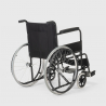 Silla de ruedas ortopédica plegable tela oxford discapacitados y ancianos Lily 