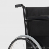 Silla de ruedas ortopédica plegable tela oxford discapacitados y ancianos Lily 