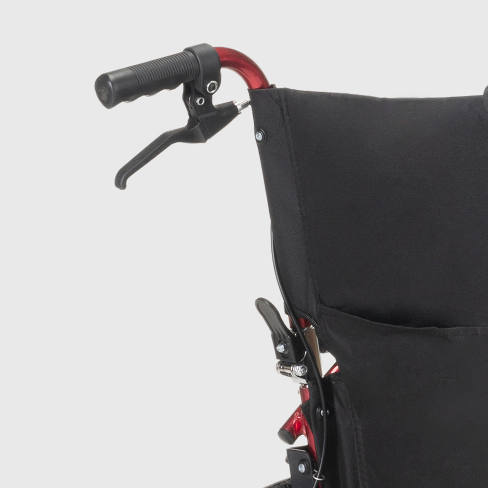Silla de ruedas plegable en tejido ortopédico con frenos discapacitados y ancian ebay - Silla de ruedas plegable en tejido ortopédico con frenos discapacitados y ancian