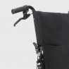 Silla de ruedas plegable en tejido ortopédico con frenos discapacitados y ancianos Dasy 