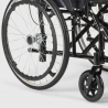 Silla de ruedas plegable en tejido ortopédico con frenos discapacitados y ancianos Dasy 