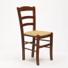 Stock 20 Sillas Comedor Diseño Rústico Madera Artesanal Paesana para cocina y posada 