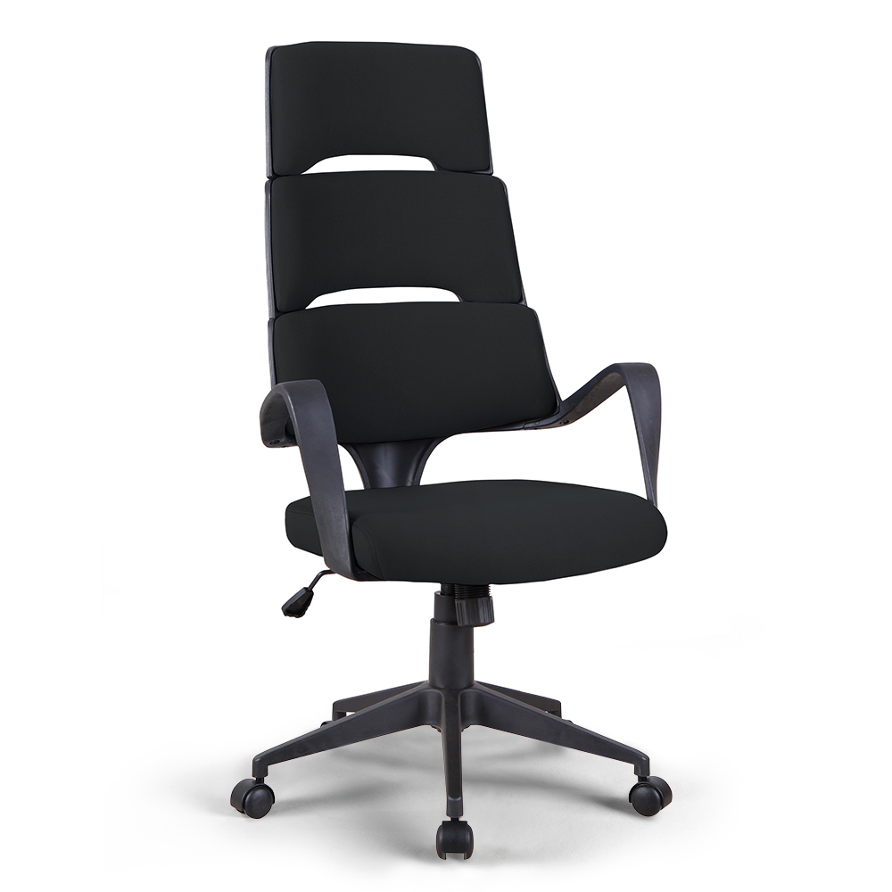 Silla ergonómica de oficina tejida de diseño clásico Motegi