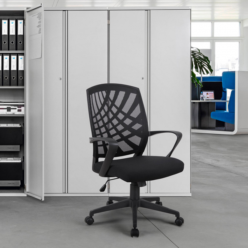  Silla de oficina ergonomica de tela transpirable de diseño moderno Sachsenring Promoción 