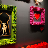 Marco cuadrado pop de diseño barroco moderno Slide Frame Of Love S 