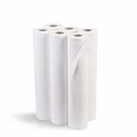 Stock Sábanas médicas de papel 6 rollos de papel para camilla de masaje ancho 68 cm Promoción