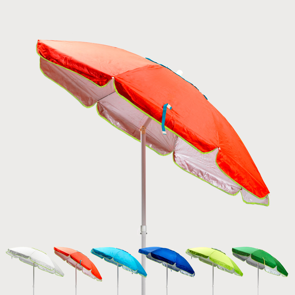 Sombrilla de playa Antiviento Protección uv 200 cm Sardegna