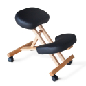Silla ergonómica postural de rodillas para oficina modelo sueco madera Balancewood Precio