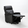 Sillón Relax Reclinable Eléctrico de cuero polipiel Armalia 