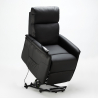 Sillón Relax Reclinable Eléctrico de cuero polipiel Armalia 